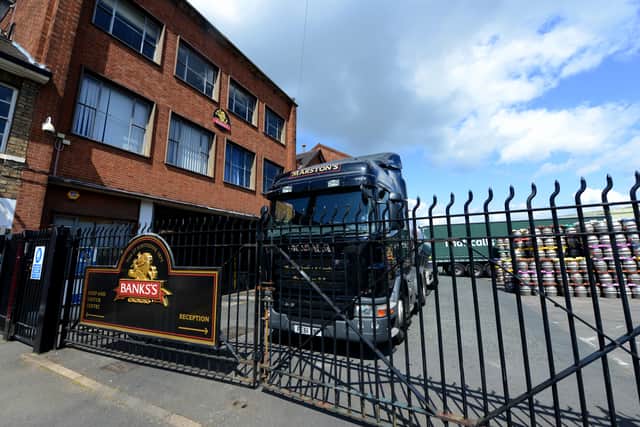 The Park Brewery at Chapel Ash, Wolverhampton, where Banks's beers are brewed