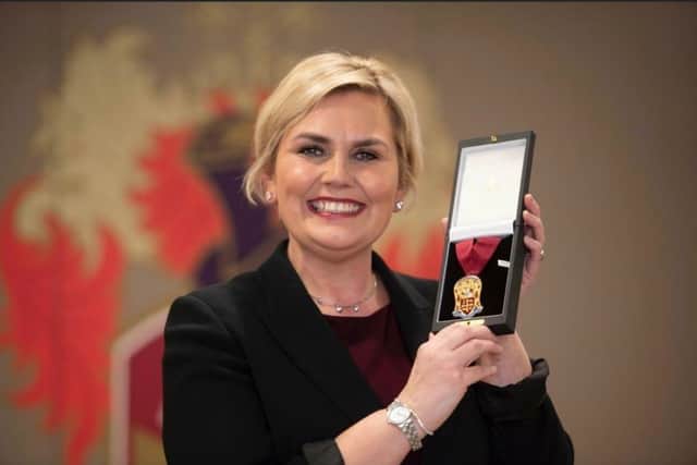 Lisa Potts was awarded the Freedom of the City of Wolverhampton Medal in 2022