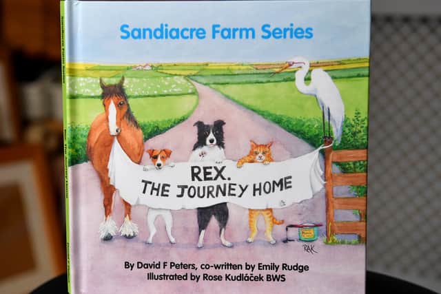 David F Peters has published his first book with help from friends and neighbours, including talented artist Rose Kudlacek who provided illustrations.