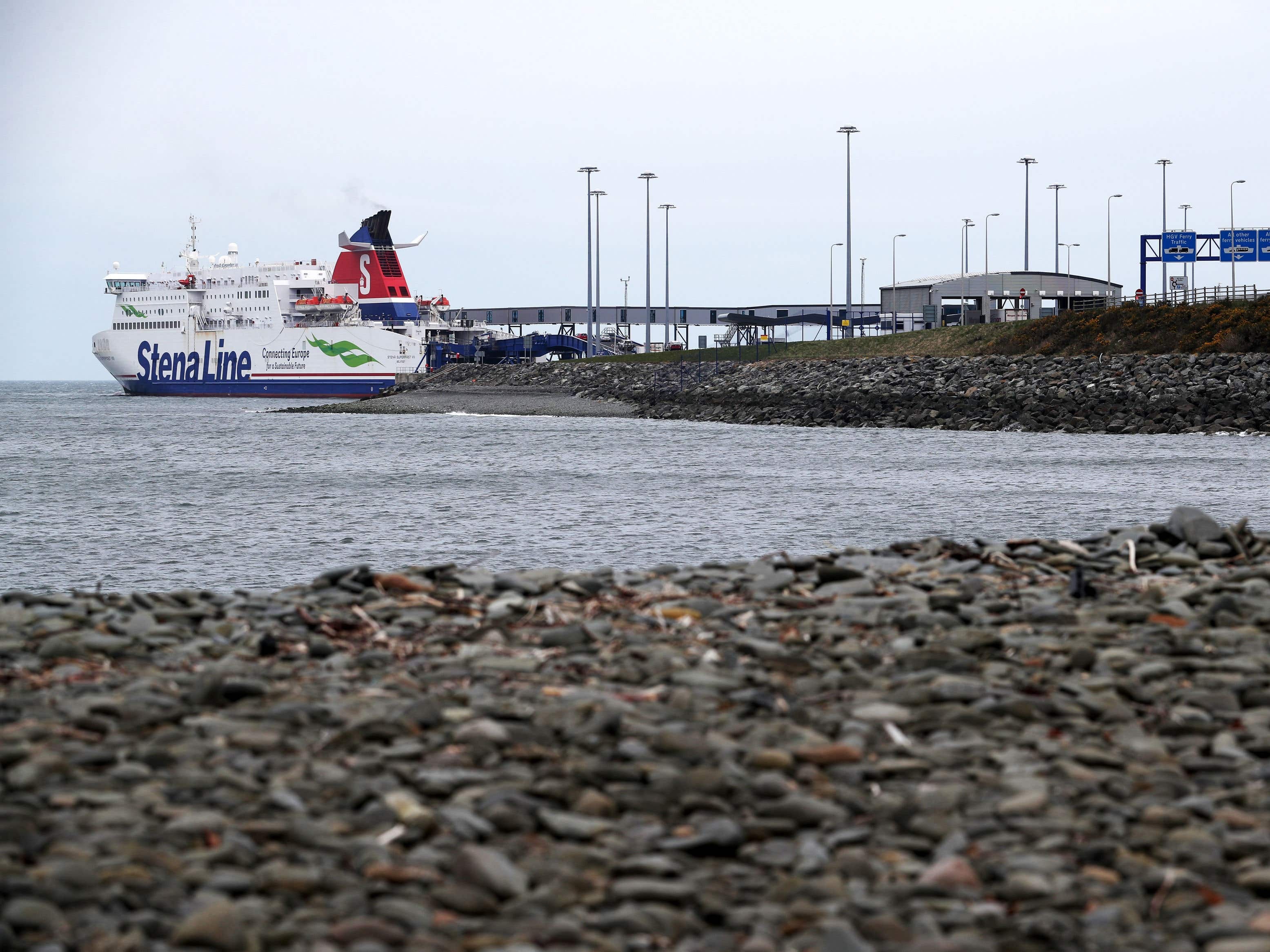 Man dies after being pulled from water at ferry terminal