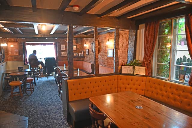 There's plenty of prime places to sit and customers are made to feel welcome