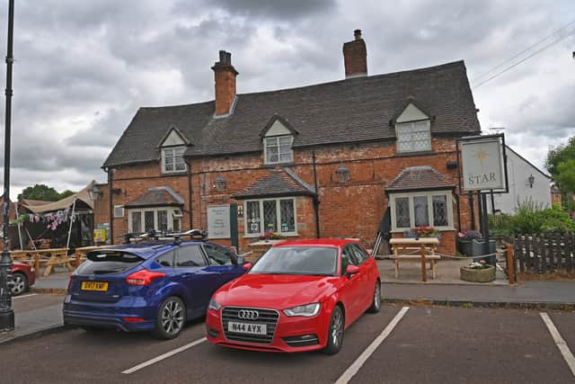 The pub is in a prime place in the centre of Penkridge
