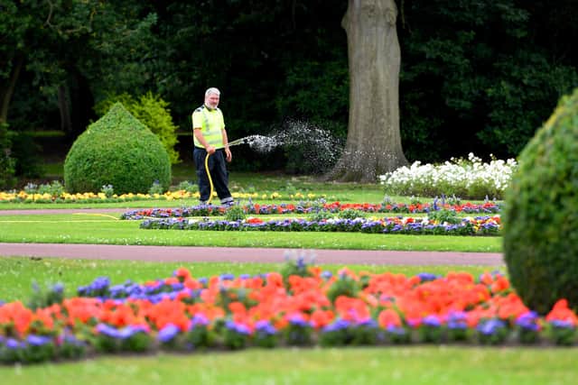 West Park sits next to Wolverhampton city centre as a colourful place
