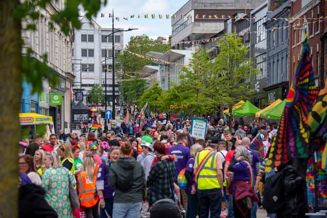 In June 2023 thousands flocked to city's Pride event 