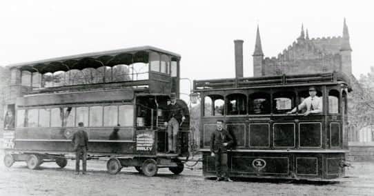 Wolverhampton Town Council banned steam trams, but they continued to be used in Dudley until 1899
