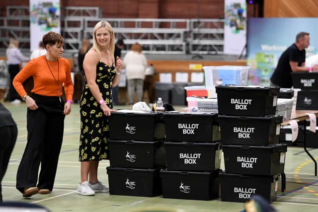 A total of 77,068 residents registered to vote in the Cannock Chase district