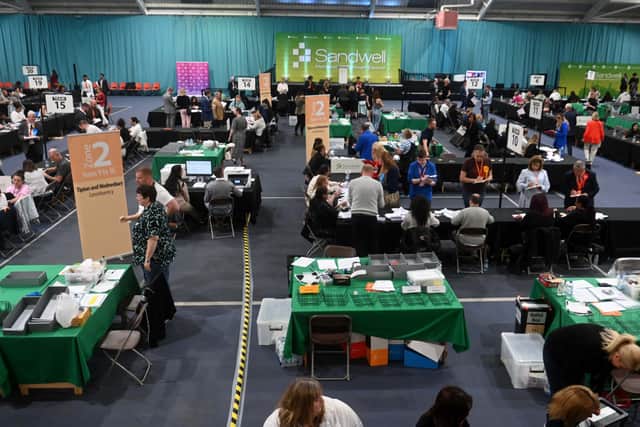 The count at Tipton Sports Academy