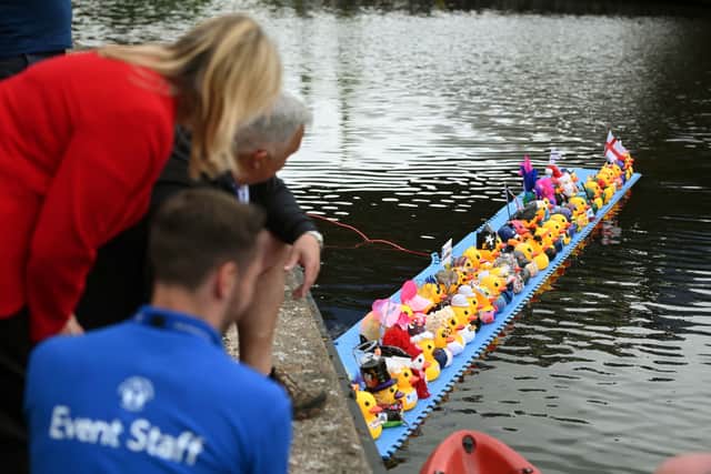 The Black Country Duck Race at Brierley Hill Waterfront