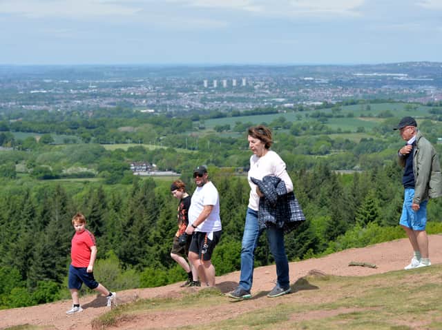 Clent Hills near Halesowen and Stourbridge
