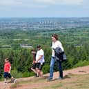 Clent Hills beauty spot near Halesowen and Stourbridge.