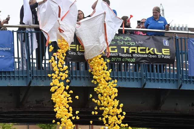 The Black Country Duck Race at Brierley Hill Waterfront