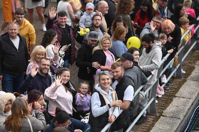 The Black Country Duck Race at Brierley Hill Waterfront..