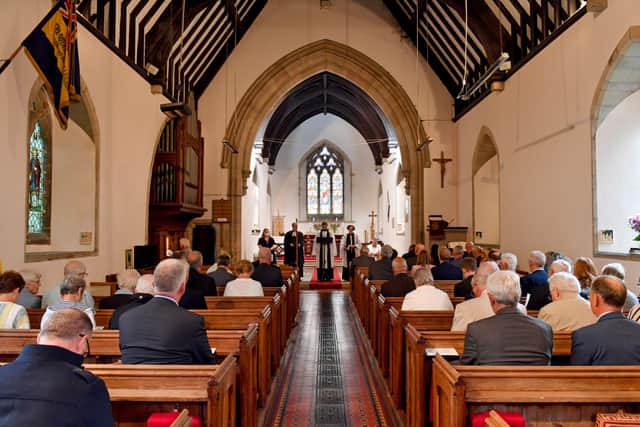 The service was a poignant celebration of the lives of those lost in the disaster