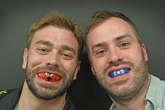 The mouthguards have proved popular with sports fans