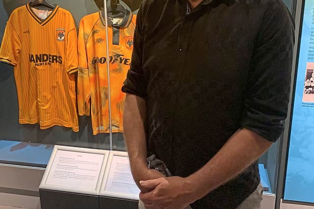 At the museum last week for talk from Wolves’ historian Peter Crump