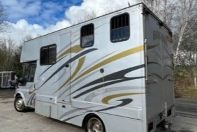The vehicle is worth £6,000