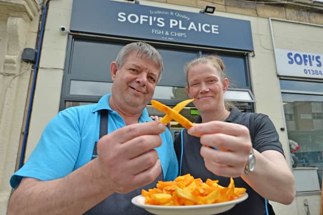 Sofi's Plaice is one of many places where orange chips are available 