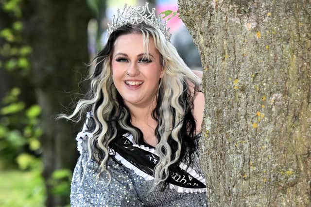 Carnival queen Rayanne Douglas.