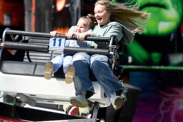 Willenhall Carnival fun fair ride.