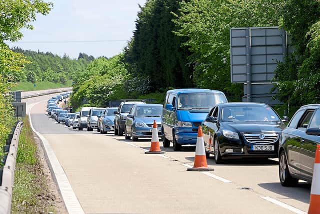 Traffic queuing for a previous Cosford Air Show