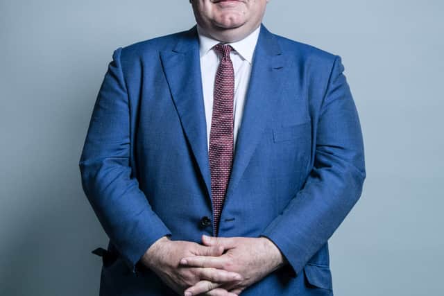 Lord Thomas Watson prior to completing his weight loss journey