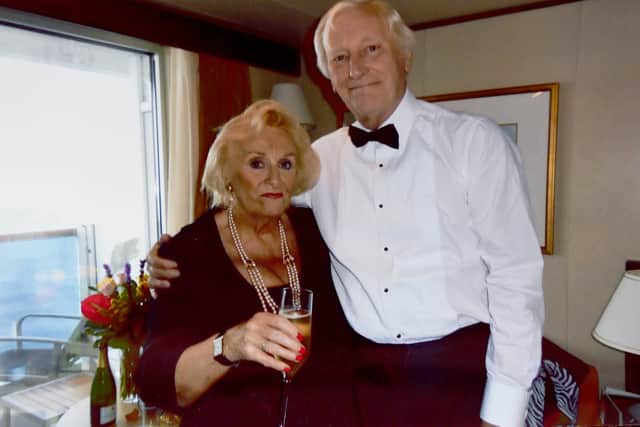 Alan Wright with wife Patricia