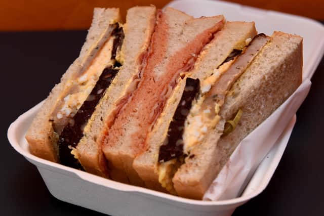 The sandwiches come in different styles