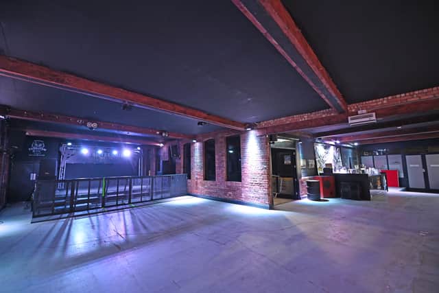 There is a smaller, more intimate bar within the venue