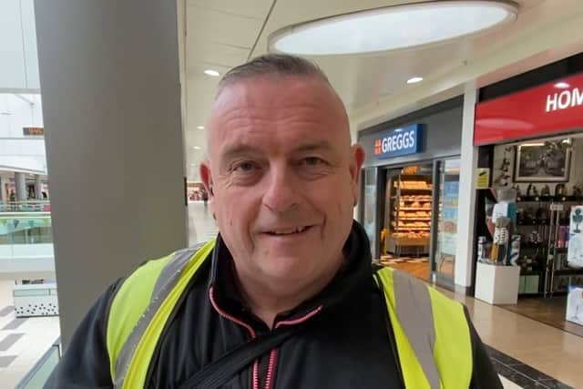 Andy Hendricks, 56, said he hopes whoever takes control of the country revitalises the the highstreet