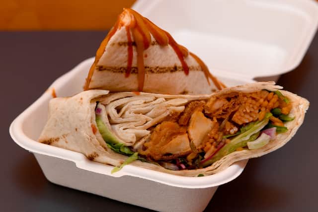 Phillings also provides daily specials, such as wraps