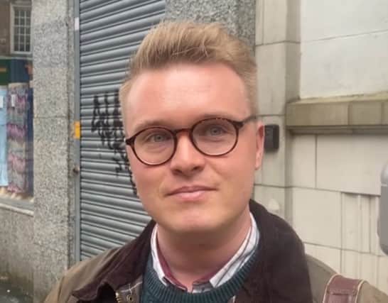 Matthew Ball, 32, said the election 'can't come any sooner'