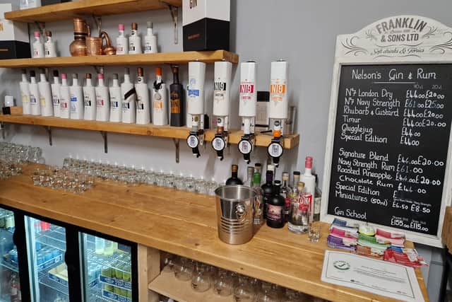 You can try several gins as well at the school