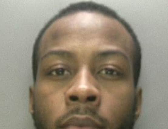 Tyrell Sawyers Byfield, 28, is wanted in connection of a robbery