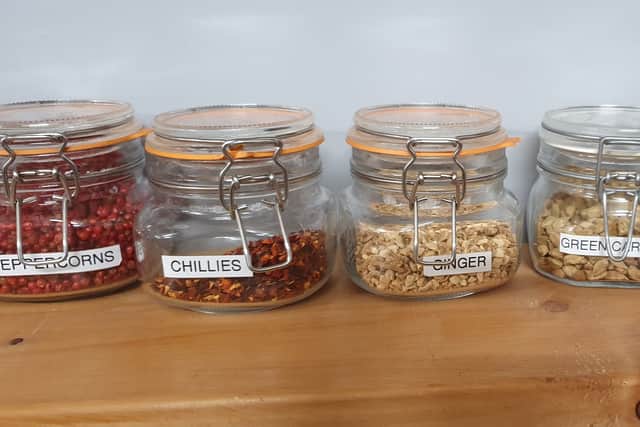 The range of botanicals available was large and flavourful