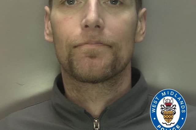 Benjamin Crutchley, 42, is wanted in connection with a burglary