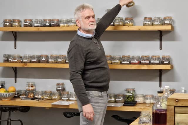 David Hunter talks through what people might like to have as their botanicals