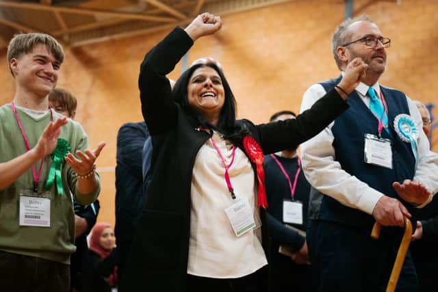 Labour celebrate winning in St James's