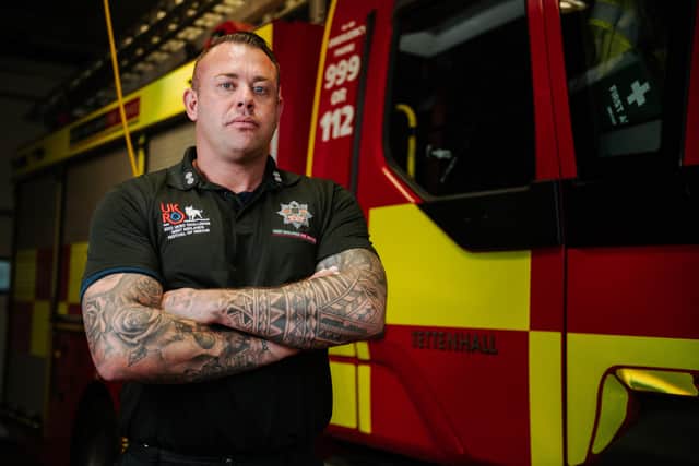 Watch Commander Craig Tipton of Tettenhall Fire Station