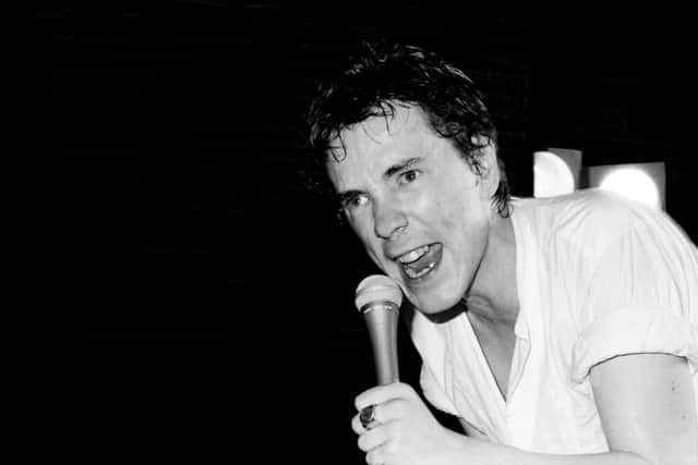 John Lydon, aka Johnny Rotten, in Sex Pistols days