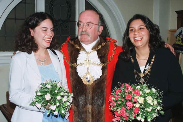In 1996 Richard became Walsall's first citizen with her daughters joining him