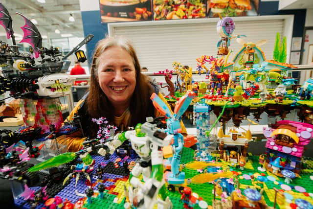 Helen Foulger was one of the many exhibitors