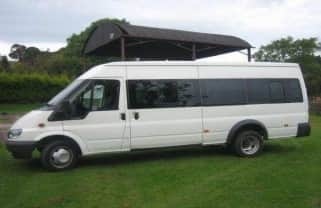 The stolen Ford Transit