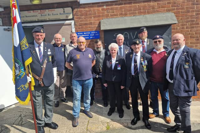 Members of the Royal Naval Association Stourbridge branch who meet at the RBL in Enville Street
