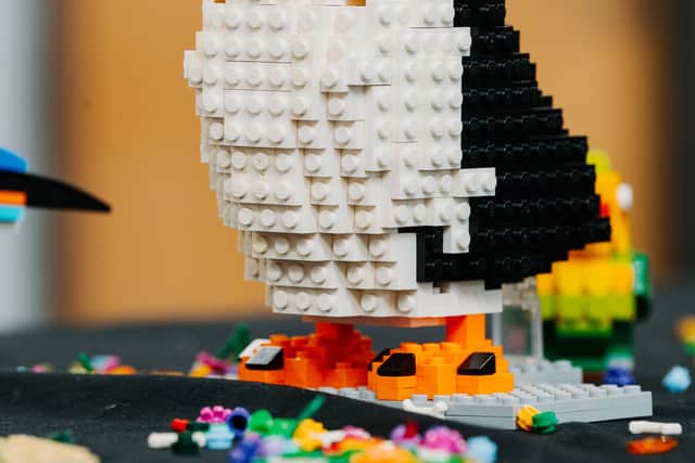 Wonderful creations, such as this puffin, were on display
