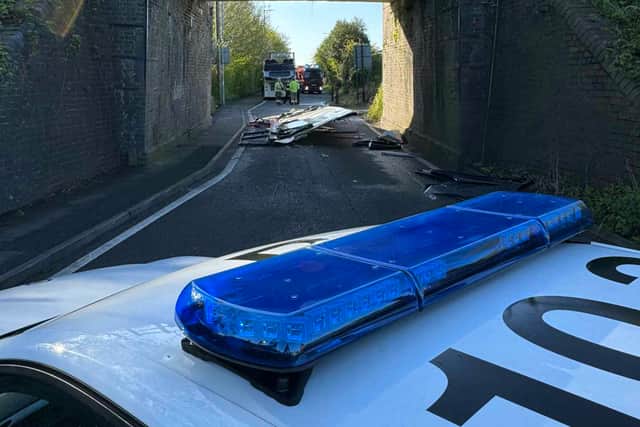 Police are at the scene in Clayhanger Lane