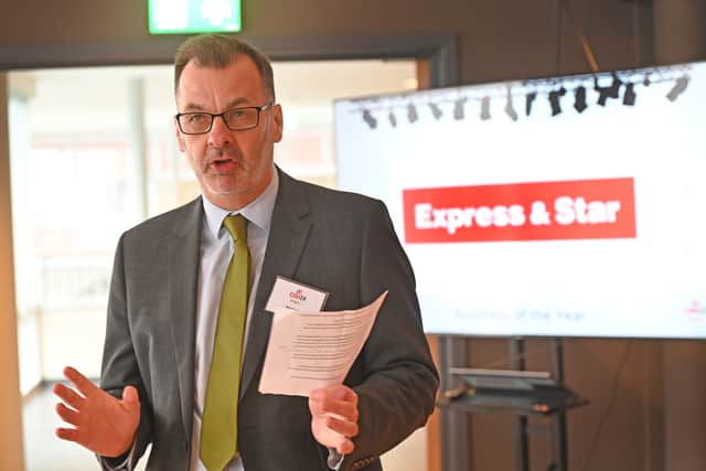 Acting Editor Mark Drew welcomes guests and explains the importance of the awards