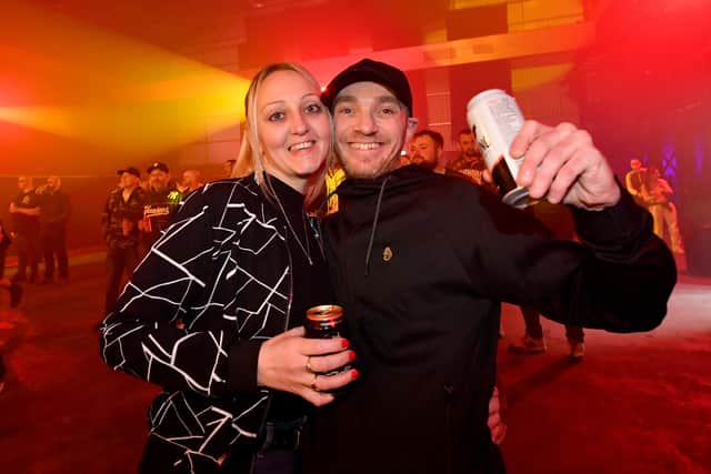 Happy ravers. 