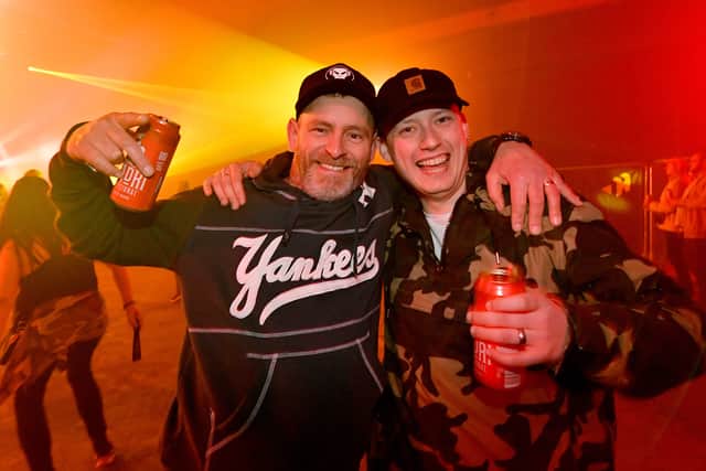 Happy ravers. 