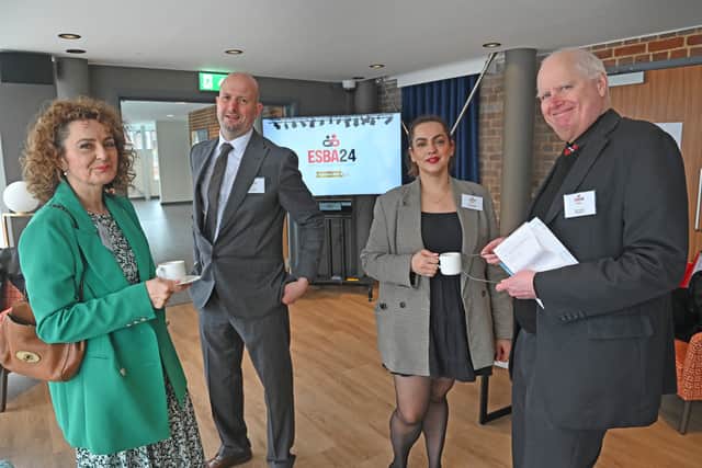 Guests at the sponsors lunch at The Halls, Wolverhampton