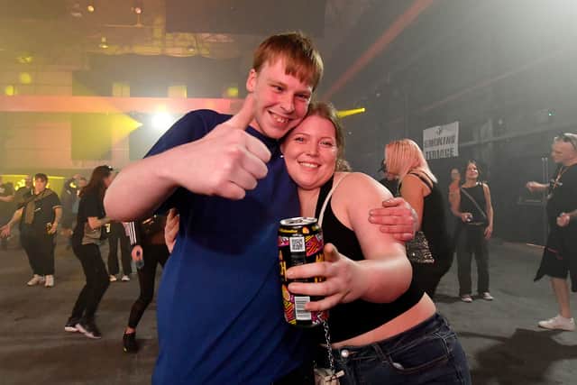 Thumbs up for raving. 